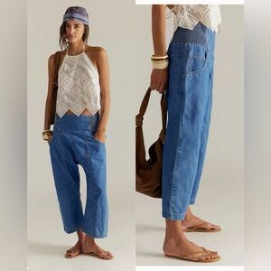 We The Free Blue Ankle & Cropped Jeans